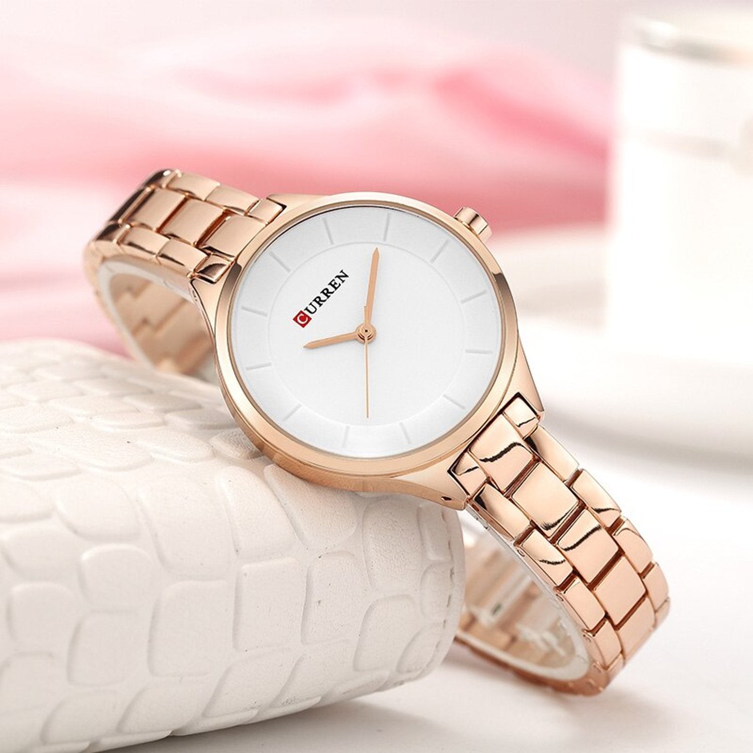 Curren Sophistication with Effortless Glamour Watch | CRN9015 | Best Watches and Accessories in Bahrain | Halabh