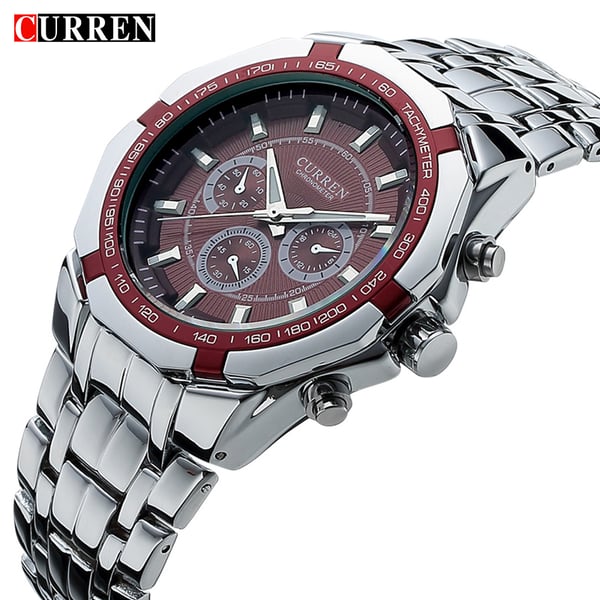 Curren Stainless Steel Elegance and Fashion Watch | CRN8084 | Best Watches and Accessories in Bahrain | Halabh