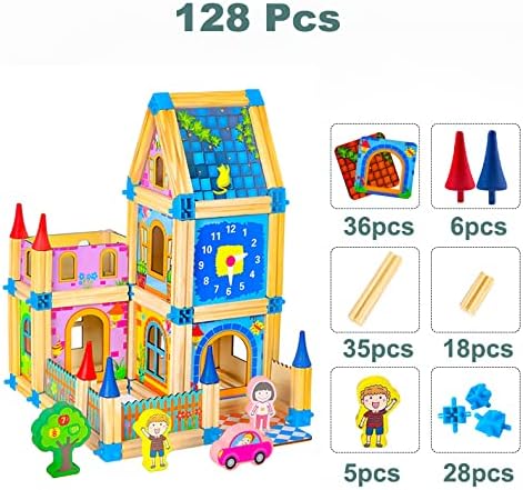 DIY 3D Craft House Kit Building Blocks Toys | Best Building Blocks Toys in Bahrain | Halabh.com