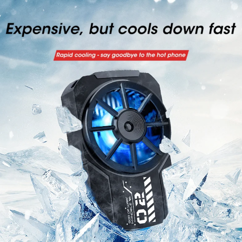DLA2 Portable Mobile Phone Radiator Phone Cooling Fan | Best Mobile Cooling Fans in Bahrain | Gaming Accessories | Halabh.com