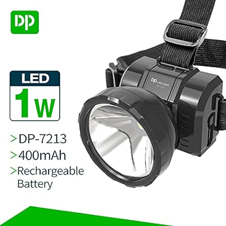 DP-7213 Rechargeable LED Head Light | Emergency & Camping Lights | Halabh.com