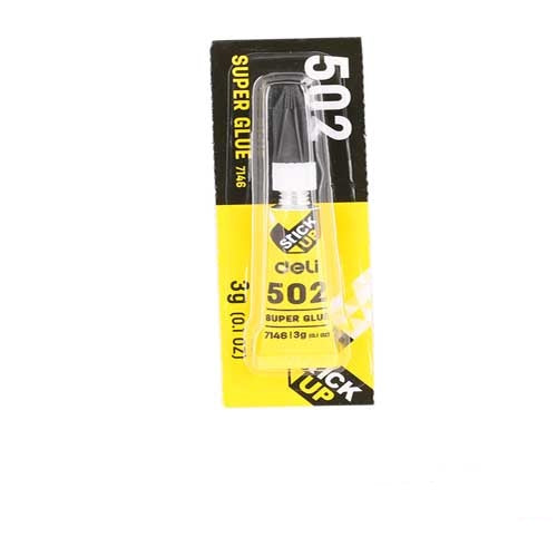 Deli 502 Super Glue Instant Dry 3g | School Stationary | Halabh.com