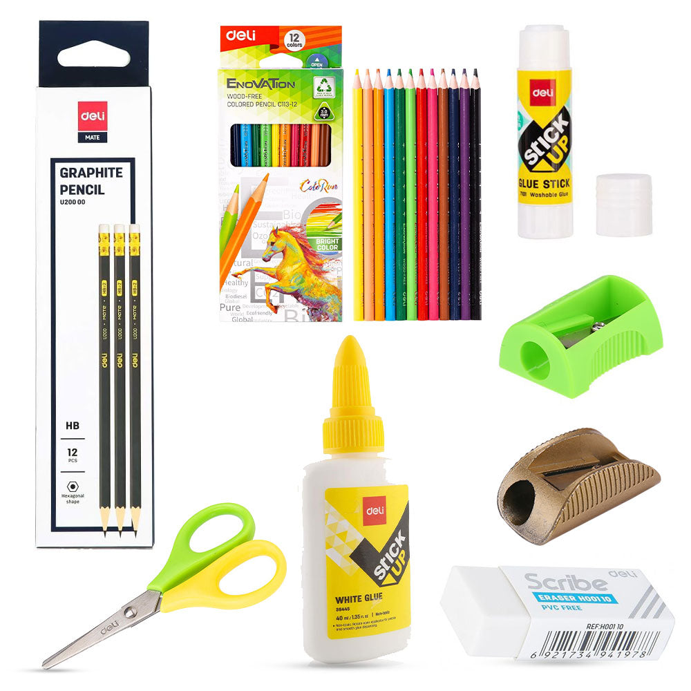 Deli Crafty Creations Kit Stationary | School Stationary | Halabh.com