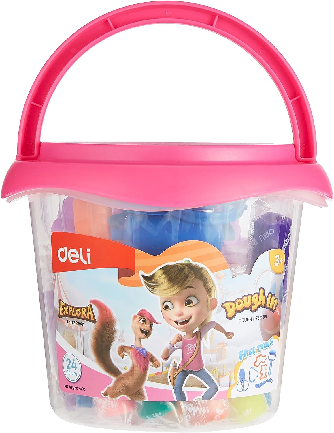 Deli Explora Soft Plasticine with Fragrance | School Stationary | Halabh.com