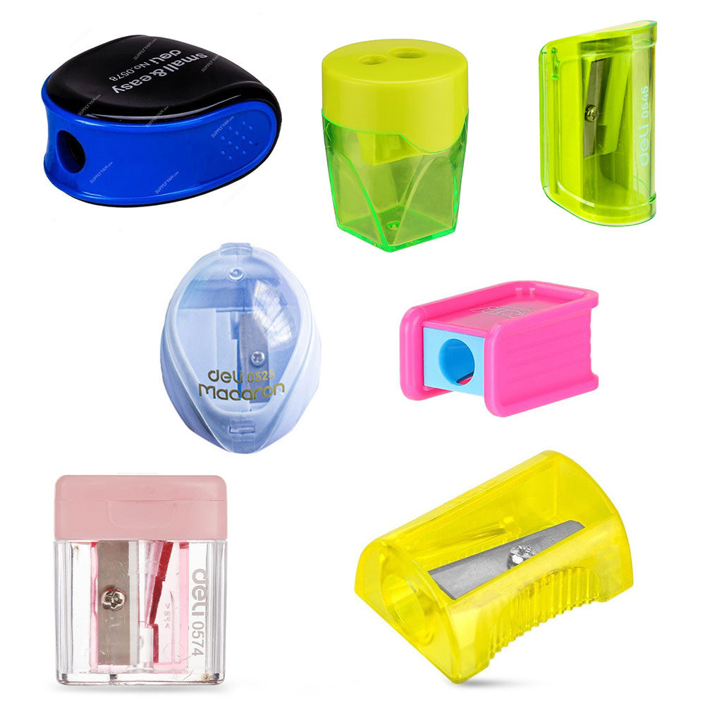 Deli New Sharpener Set 9Pcs Precision Collection | School Stationary | Halabh.com