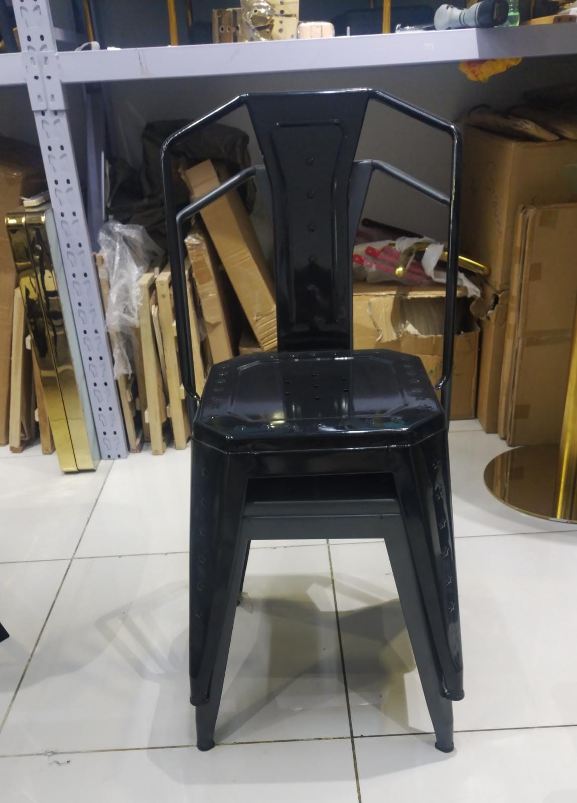 Dinning Chair is a fully Welded Galvanized Pressed Steel Chair | Home Decor | Halabh.com