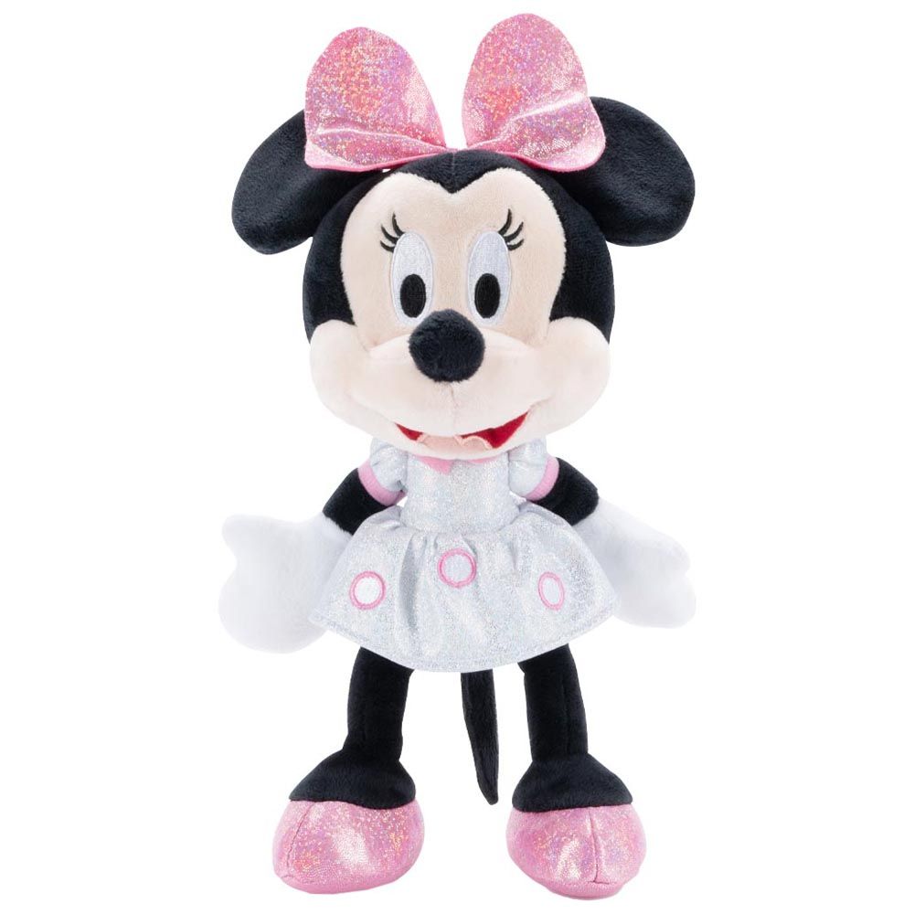 Disney Plush Sparkly Minnie 100th Anniversary Edition | 12inch | Baby Toys and Gifts | Toys for Kids in Bahrain | Halabh