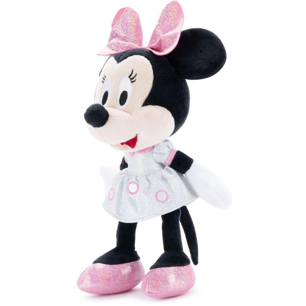 Disney Plush Sparkly Minnie 100th Anniversary Edition | 12inch | Baby Toys and Gifts | Toys for Kids in Bahrain | Halabh