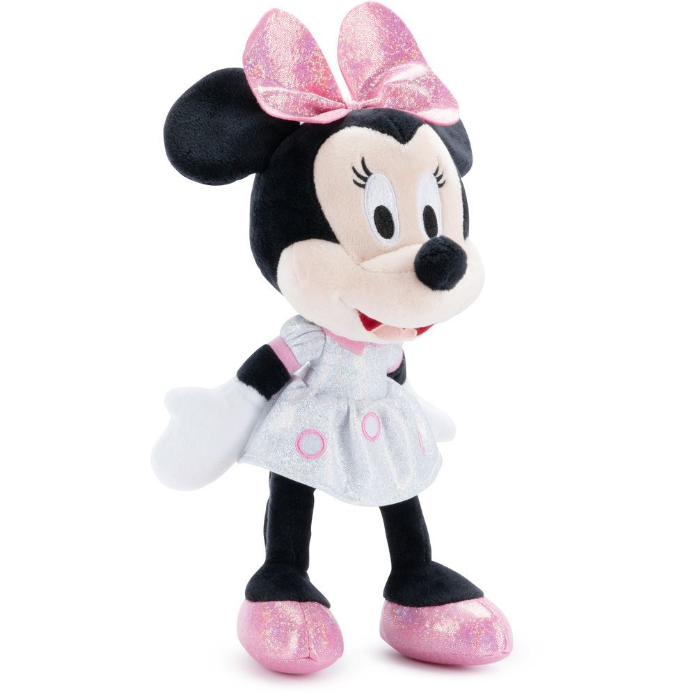 Disney Plush Sparkly Minnie 100th Anniversary Edition | 12inch | Baby Toys and Gifts | Toys for Kids in Bahrain | Halabh