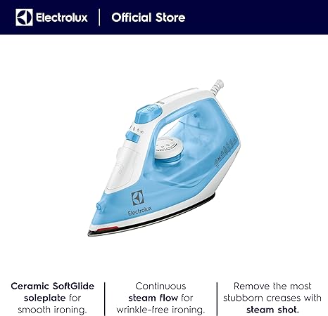 Electrolux Steam Iron Cerulean | Home Appliances & Electronics | Best Steam Iron in Bahrain | Halabh.com