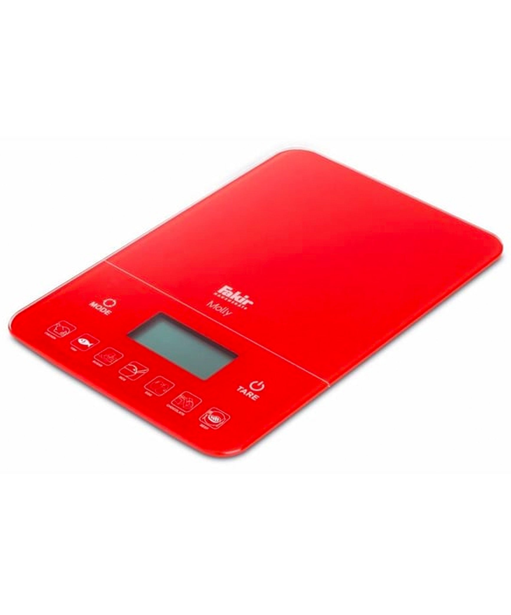 Fakir Molly Digital Kitchen Scale Red | Kitchen Appliances | Halabh.com