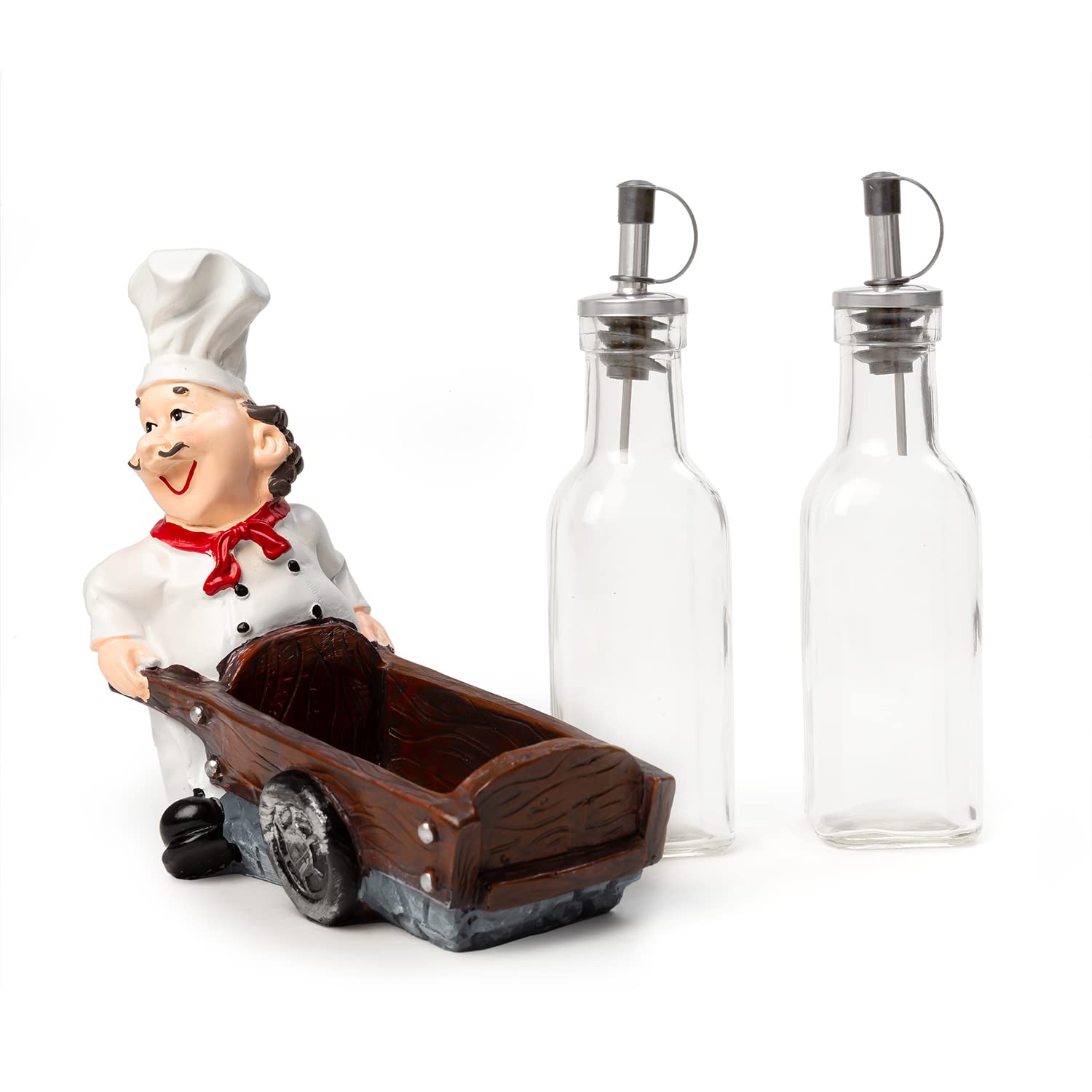 Fat Food Chef Oil & Vinegar Bottles | Home Decor | Halabh.com