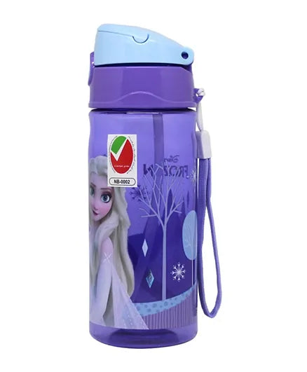Frozen II Girls Canteen Water Bottle Anna Elsa Pop Up Lid