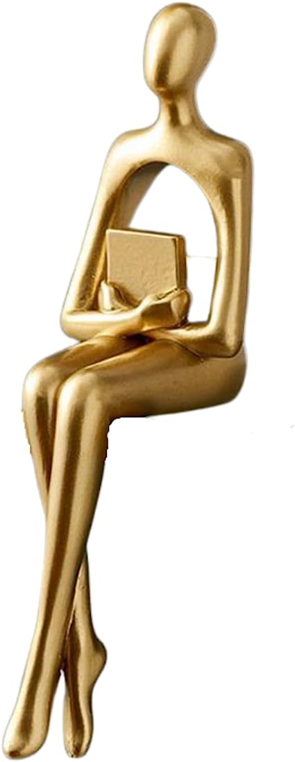 Abstract Man Figures Cutout Art Golden | Home Decor | Halabh.com