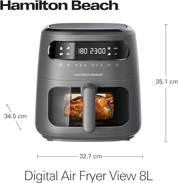 Hamilton Beach Digital Air Fryer 1750W | Best Air Fryer in Bahrain | Kitchen Appliances | Kitchen & Dinning | Halabh.com