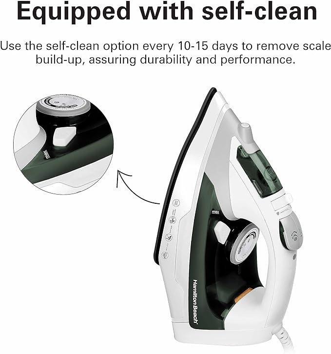 Hamilton Beach Steam Iron 2200W | Home Appliances & Electronic | Best Steam Iron in Bahrain | Halabh.com