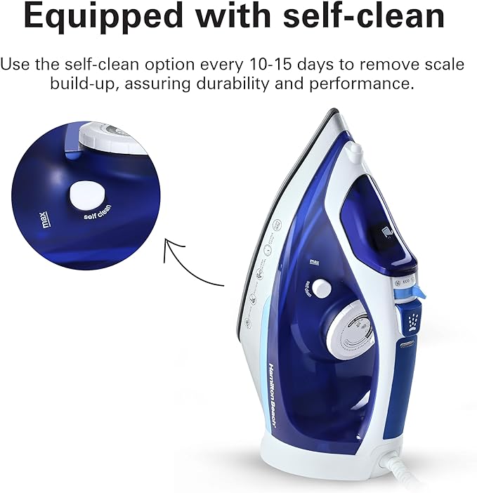 Hamilton Beach Steam Iron 2500W | Best Steam Iron in Bahrain | Home Appliances & Electronic | Halabh.com