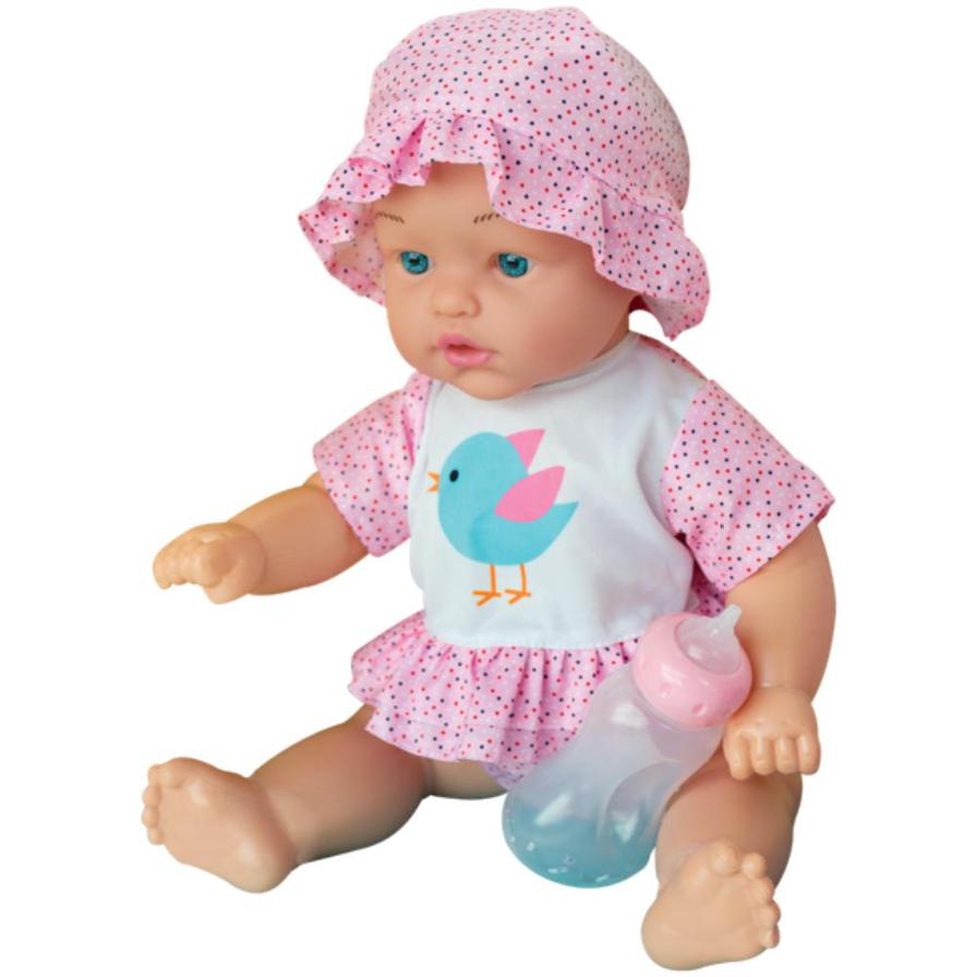 ToyPro Hayati Baby Amoura Drink and Wet Playset Doll | 18 Inch | Baby Toys and Gifts | Toys for Kids in Bahrain | Halabh