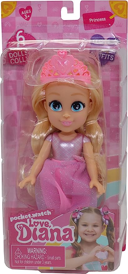 Headstart Love Diana Princess Value Doll | Size 6 Inch | Baby Toys and Gifts | Toys for Kids in Bahrain | Halabh