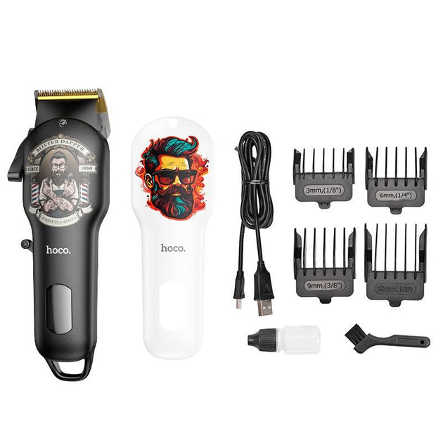 Hoco Electric Hair Clipper with Digital Display | Best Hair Clipper in Bahrain | Beauty & Personal Care | Halabh.com