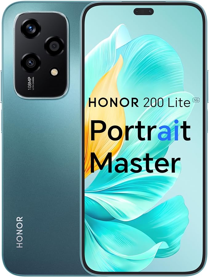 Honor 200 Lite 5G Dual SIM Cyan Lake 16GB | Best Mobiles in Bahrain | Mobiles & Tablets | Halabh.com