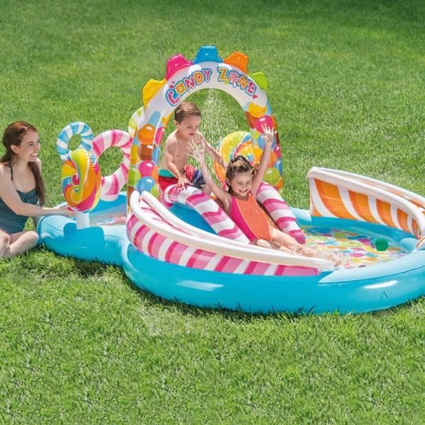 Intex Candy Zone Inflatable Swimming Pool | Best Inflatable Pool in Bahrain | Halabh.com