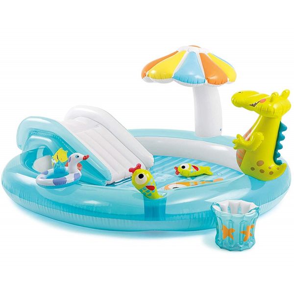 Intex Children's Inflatable Pool Crocodile | Best Inflatable Pool In Bahrain | Swimming Pool Accessories | Halabh.com