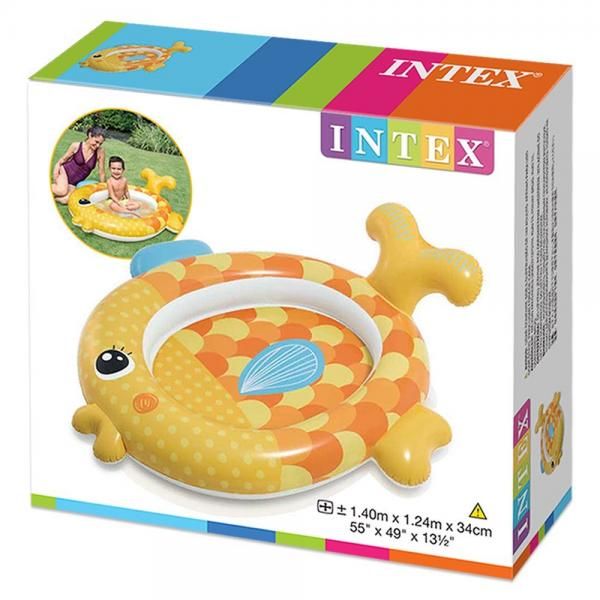 Intex Inflatable Friendly Goldfish Baby Pool | Buy Now | Swimming Accessories | Best Inflatable Pool In Bahrain | Halabh.com