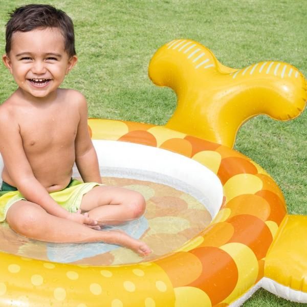 Intex Inflatable Friendly Goldfish Baby Pool | Buy Now | Swimming Accessories | Best Inflatable Pool In Bahrain | Halabh.com