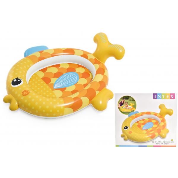 Intex Inflatable Friendly Goldfish Baby Pool | Buy Now | Swimming Accessories | Best Inflatable Pool In Bahrain | Halabh.com