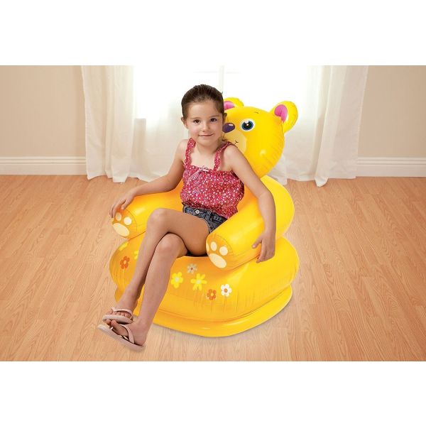 Intex Inflatable Happy Animal Armchair for Kids | Best Inflatable Kids Chair in Bahrain | Halabh.com