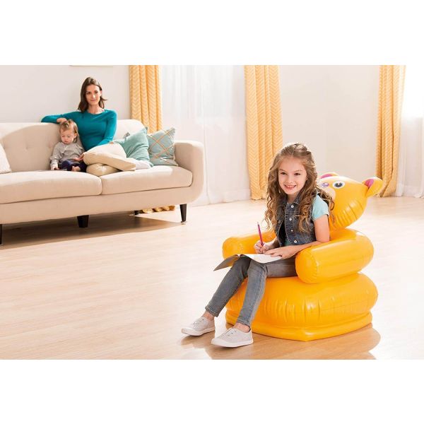 Intex Inflatable Happy Animal Armchair for Kids | Best Inflatable Kids Chair in Bahrain | Halabh.com