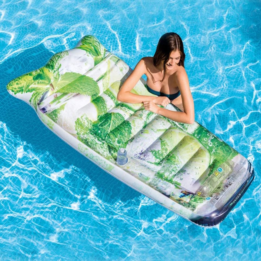 Intex Inflatable Mojito Mat | Best Inflatable Mat in Bahrain | Swimming Accessories | Halabh.com