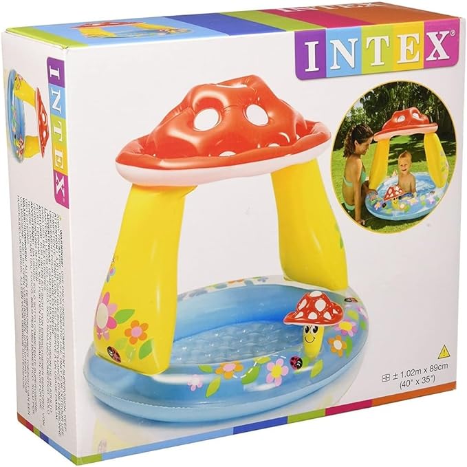 Intex Inflatable Mushroom Baby Pool | Best Swimming Accessories in Bahrain | Halabh.com