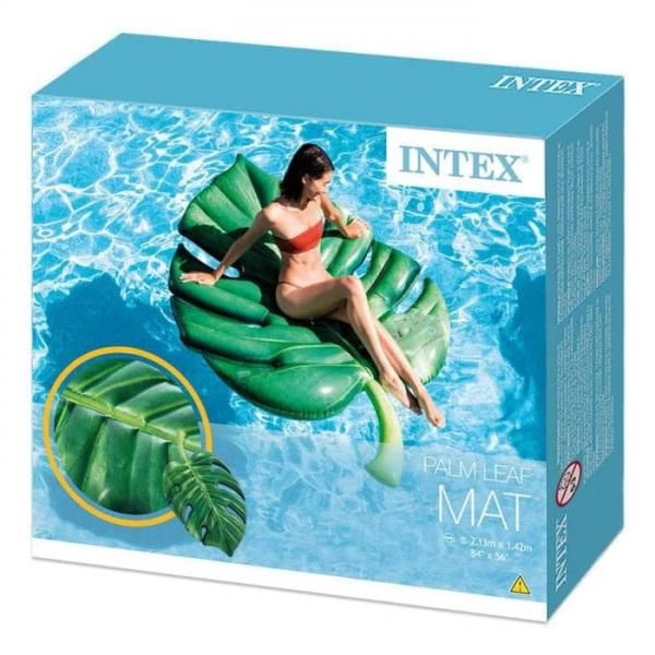 Intex Inflatable Palm Leaf Mat | Best Swimming Matters in Bahrain | Swimming Accessories | Halabh.com