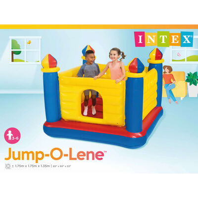 Intex Kids Inflatable Bouncer Jump-O-Lene Castle | Kids Fun Lands | Swimming Accessories | Halabh.com