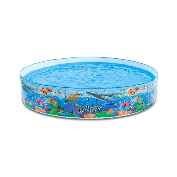 Intex Snap Set Paddling Pool Deep Blue Sea 8 Ft | Swimming Pool Accessories | Best Inflatable Pool in Bahrain | Halabh.com