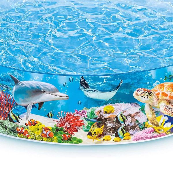 Intex Snap Set Paddling Pool Deep Blue Sea 8 Ft | Swimming Pool Accessories | Best Inflatable Pool in Bahrain | Halabh.com