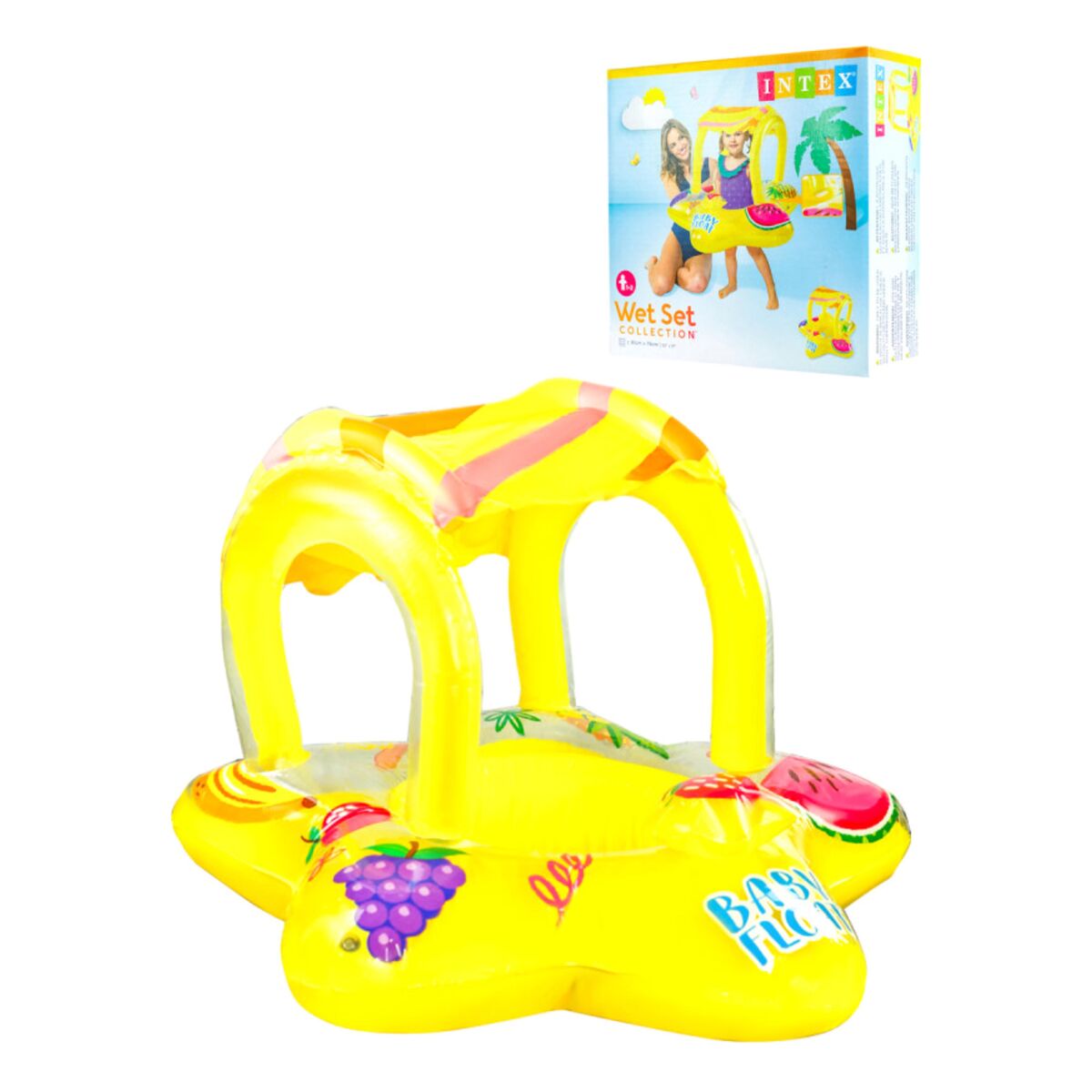 Intex Starfish Baby Pool Float | Swimming Pool Accessories | Shop Now | Kids Fun Accessories | Halabh.com