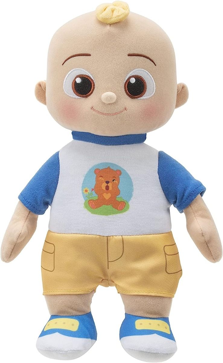 Jazwares Cocomelon Boo Boo JJ Interactive Light Up Plush Toy | 12 Inch | Baby Toys and Gifts | Toys for Kids in Bahrain - Halabh