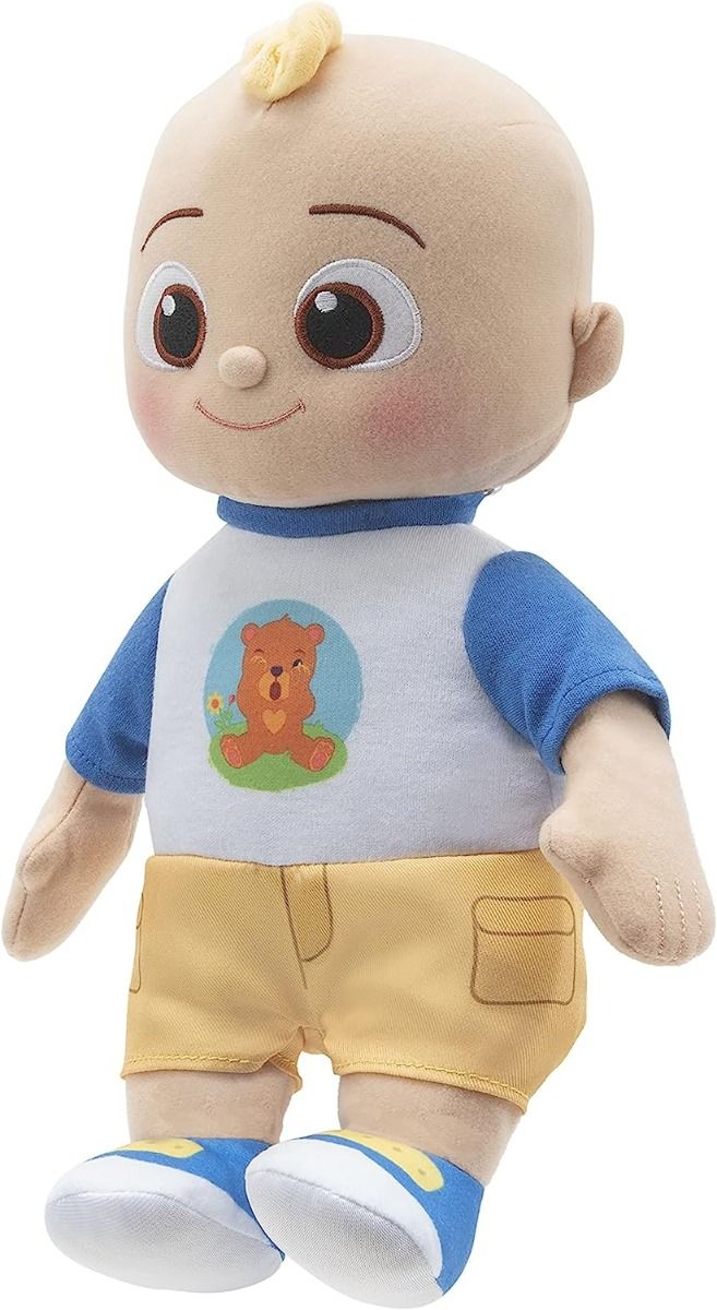 Jazwares Cocomelon Boo Boo JJ Interactive Light Up Plush Toy | 12 Inch | Baby Toys and Gifts | Toys for Kids in Bahrain - Halabh