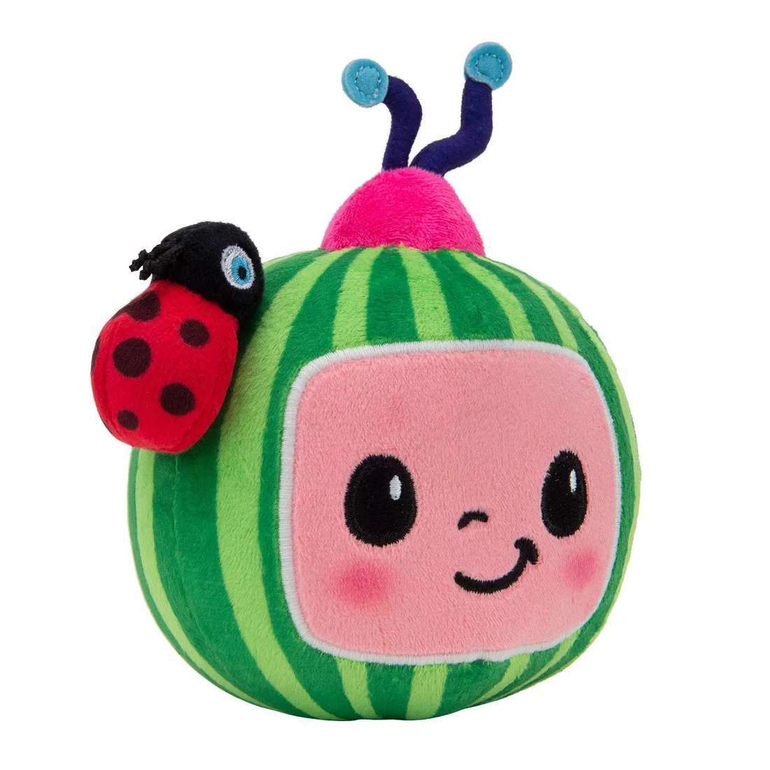 Jazwares Cocomelon Watermelon Little Plush Toy | Size 8 Inch | Baby Toys and Gifts | Toys for Kids in Bahrain | Halabh