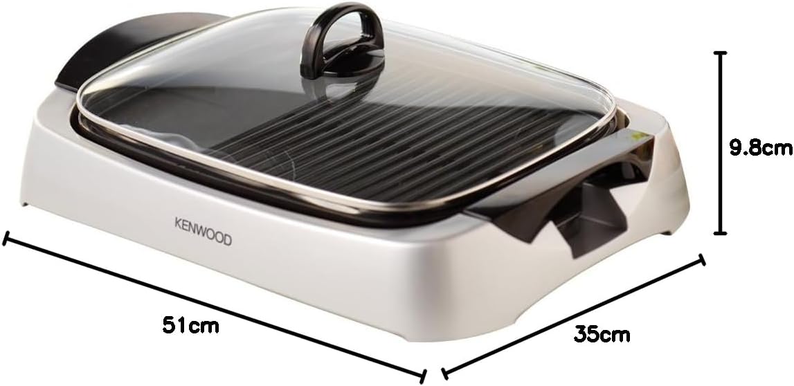 Kenwood Health Grill Silver | Best Grill in Bahrain | Home Appliances & Electronics | Halabh.com 