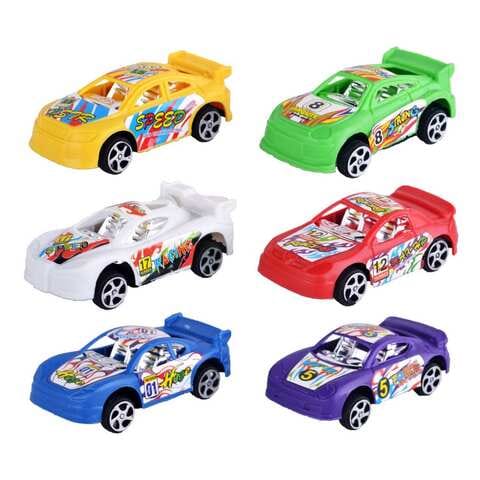 Kidzpro Pocket Money Pull-Back Racing Car Multicolour | Set of 6 | Baby Toys and Gifts | Toys for Kids in Bahrain | Halabh