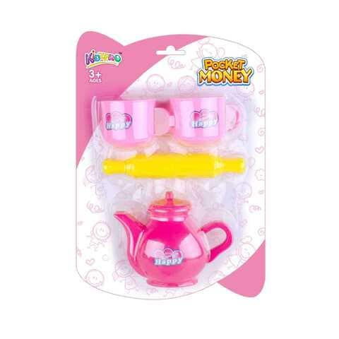 Kidzpro Pocket Money Tea Time Set 4 Pieces Set | Baby Toys and Gifts | Toys for Kids in Bahrain | Halabh