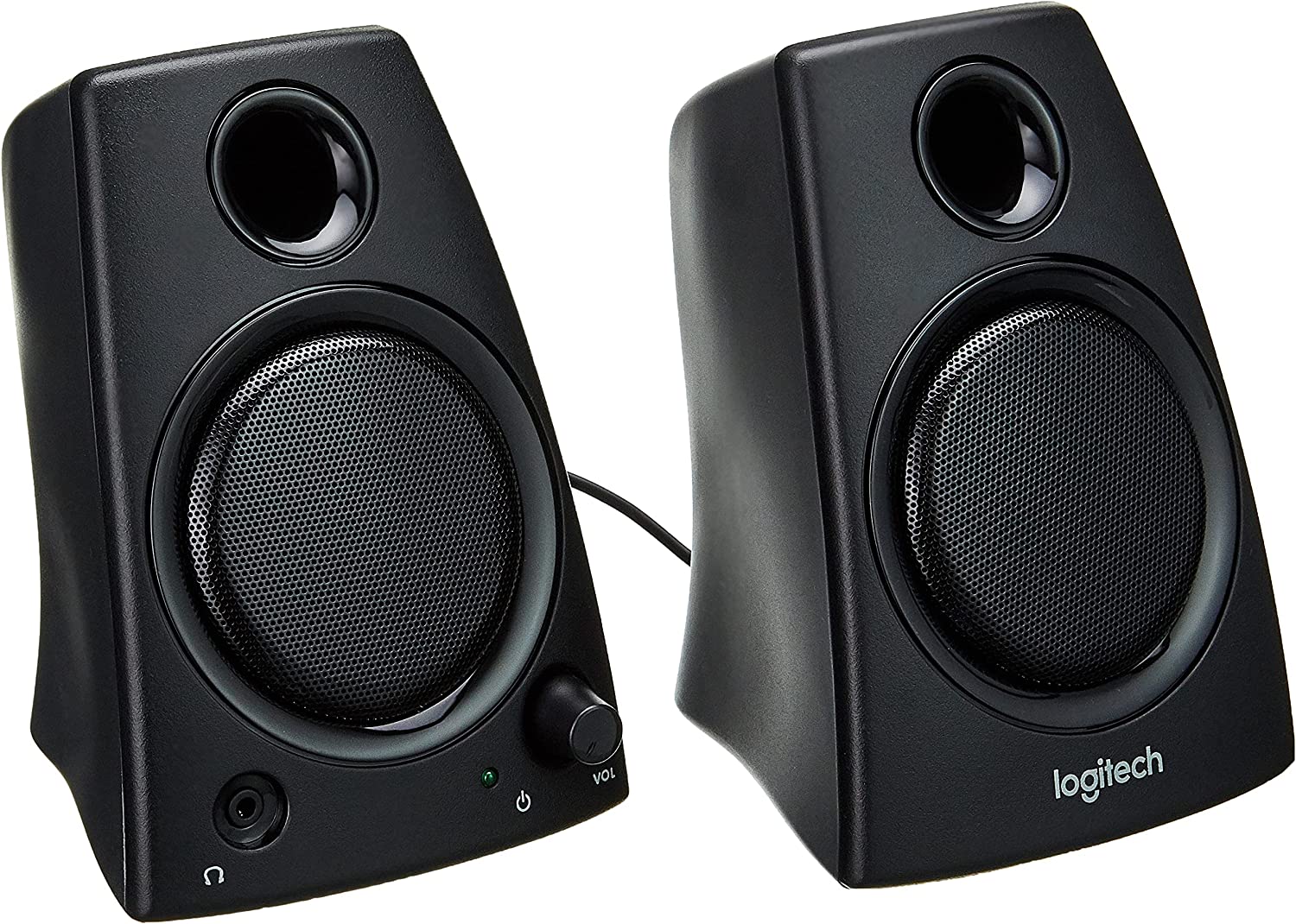 Logitech Compact 2.0 Stereo Speakers - Black - Z130