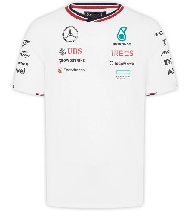 Mercedes-AMG Petronas F1 2024 Team Driver T-Shirt | Men's Clothing | Halabh.com