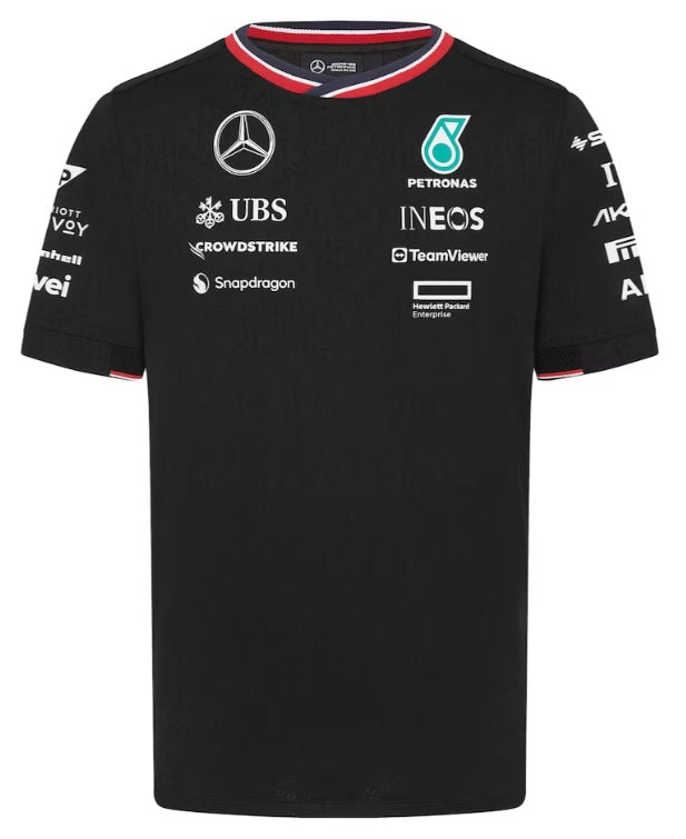 Mercedes-AMG Petronas F1 2024 Team Driver T-Shirt | Men's Clothing | Halabh.com