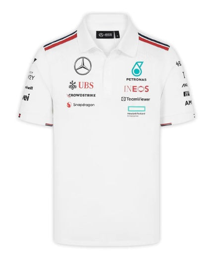 Mercedes AMG Petronas F1 2024 Team Polo | Men's Clothing | Halabh.com