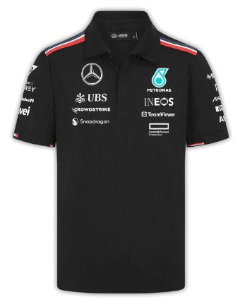 Mercedes AMG Petronas F1 2024 Team Polo | Men's Clothing | Halabh.com